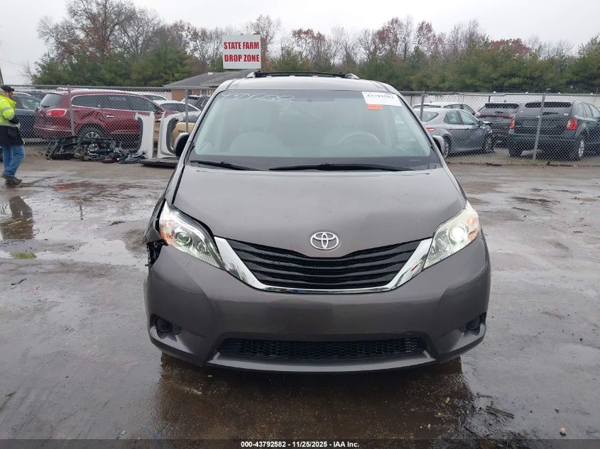 2014 Toyota Sienna Le V6 8 Passenger VIN: 5TDKK3DC6ES418253 Lot: 43792582