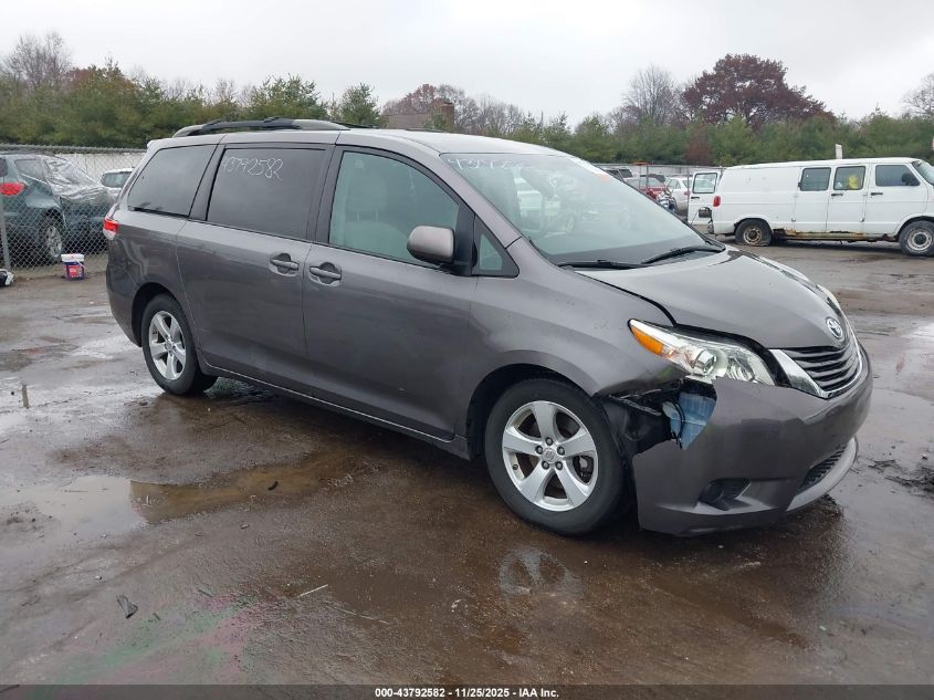TOYOTA SIENNA LE V6 8 PASSENGER