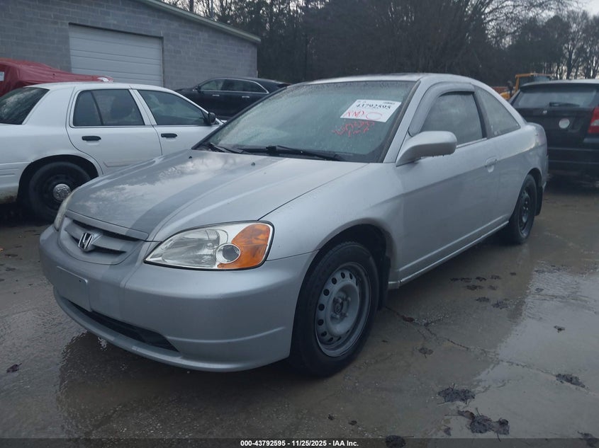 1HGEM22911L086826 2001 HONDA CIVIC photo no. 2