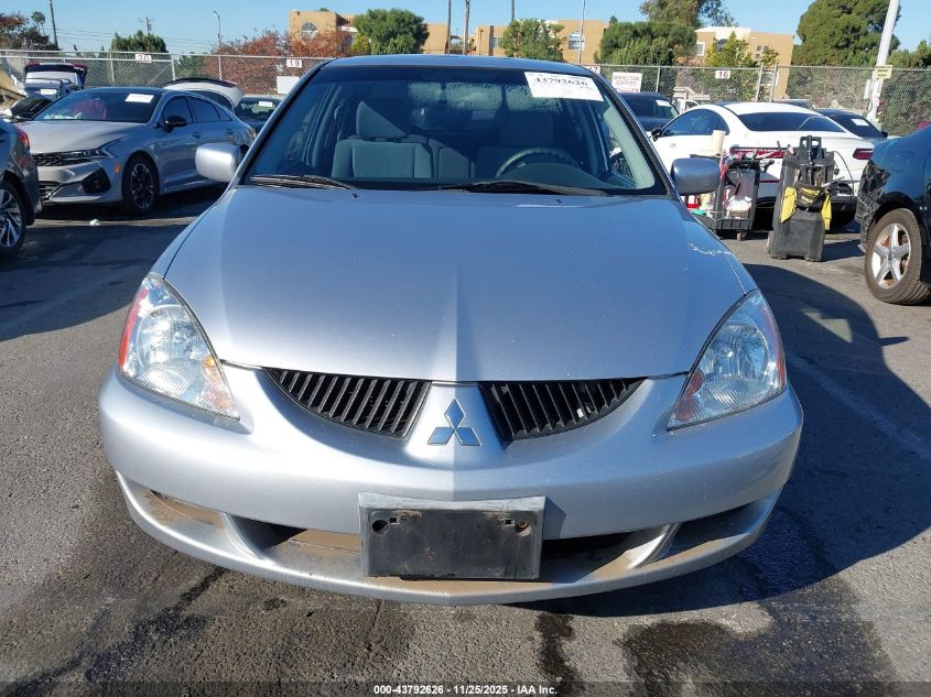 2005 Mitsubishi Lancer Es VIN: JA3AJ26E95U006328 Lot: 43792626