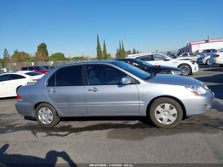 2005 Mitsubishi Lancer Es VIN: JA3AJ26E95U006328 Lot: 43792626