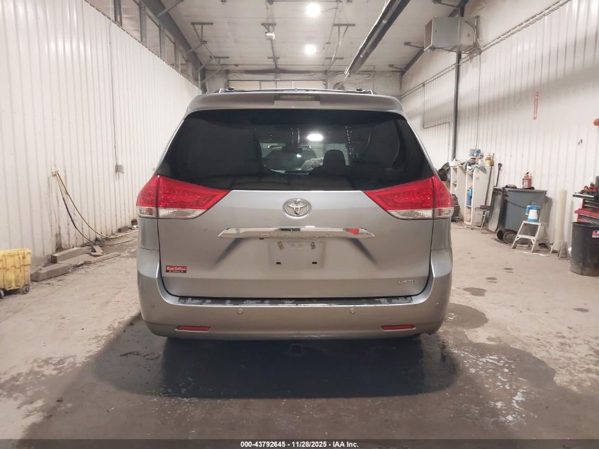 2014 Toyota Sienna Limited V6 7 Passenger VIN: 5TDYK3DC7ES498172 Lot: 43792645