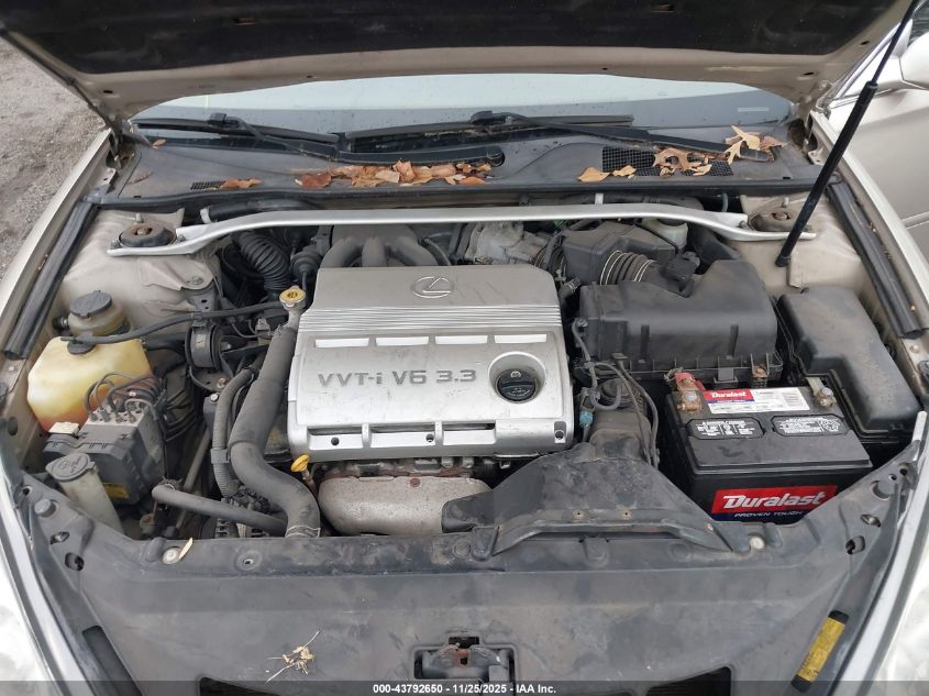 2005 Lexus Es 330 VIN: JTHBA30G355083596 Lot: 43792650