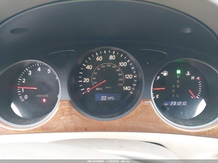 2005 Lexus Es 330 VIN: JTHBA30G355083596 Lot: 43792650