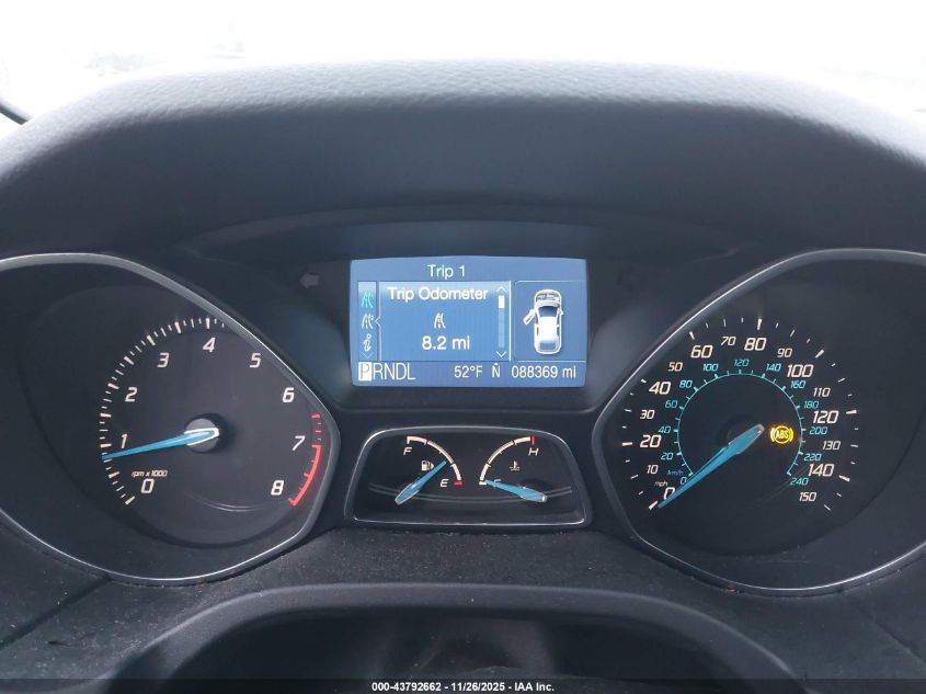 2012 Ford Focus Se VIN: 1FAHP3F28CL351319 Lot: 43792662