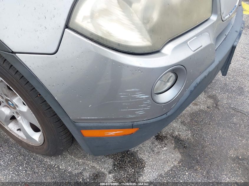 2007 BMW X3 3.0Si VIN: WBXPC93447WF28601 Lot: 43792665