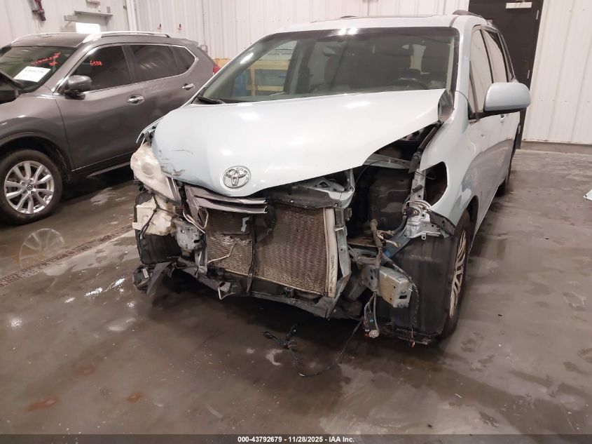 2015 Toyota Sienna Xle Premium 8 Passenger VIN: 5TDYK3DC8FS539197 Lot: 43792679