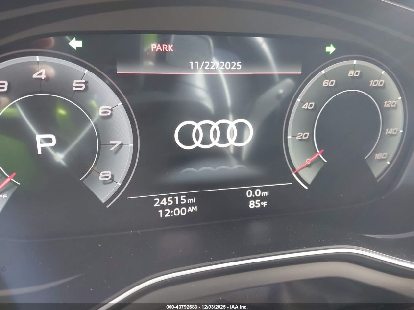 2024 Audi S5 Sportback Premium Plus Tfsi Quattro Tiptronic VIN: WAUC4CF59RA102990 Lot: 43792683