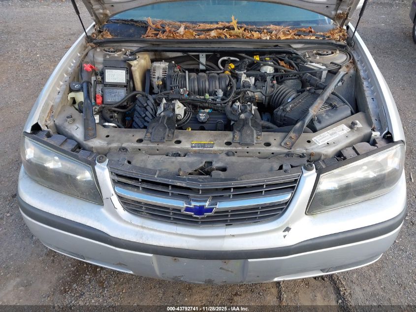 2003 Chevrolet Impala Ls VIN: 2G1WH55KX39121924 Lot: 43792741