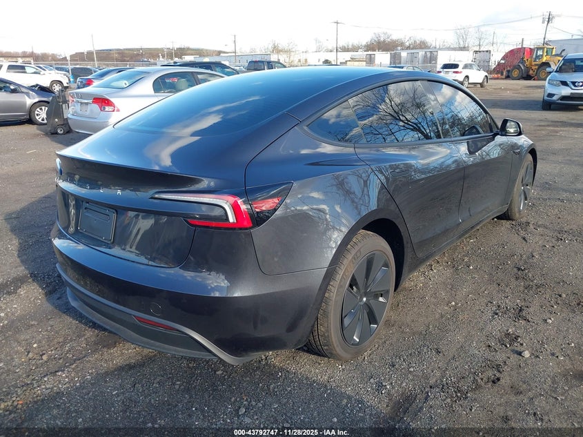 5YJ3E1EA1SF072318 2025 TESLA MODEL 3 photo no. 4