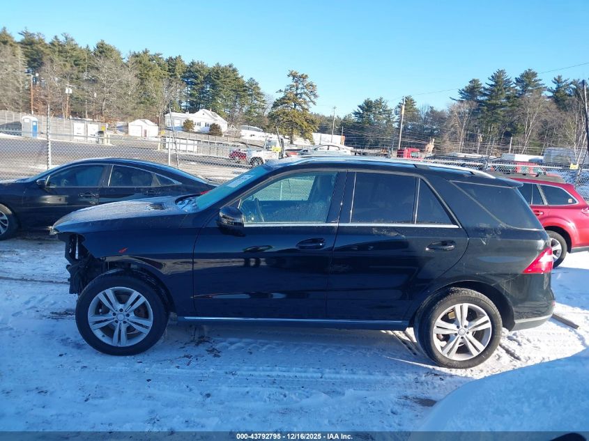 2015 Mercedes-Benz Ml 350 4Matic VIN: 4JGDA5HB4FA597900 Lot: 43792795