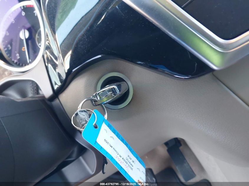 2015 Mercedes-Benz Ml 350 4Matic VIN: 4JGDA5HB4FA597900 Lot: 43792795