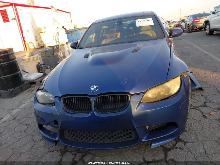 2009 BMW M3 VIN: WBSPM93549E201777 Lot: 43792804