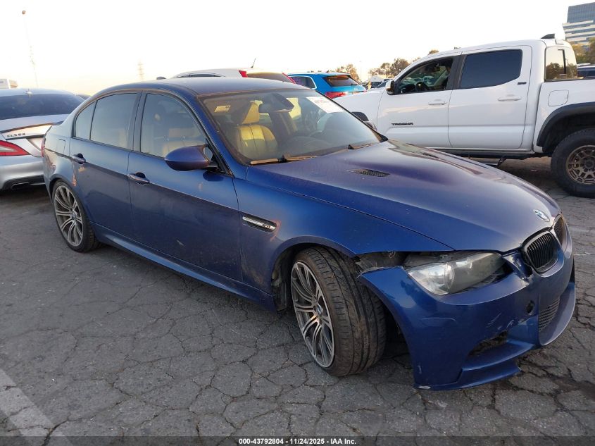 2009 BMW M3 VIN: WBSPM93549E201777 Lot: 43792804