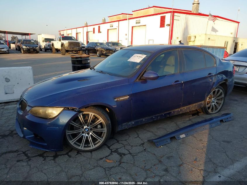 2009 BMW M3 VIN: WBSPM93549E201777 Lot: 43792804