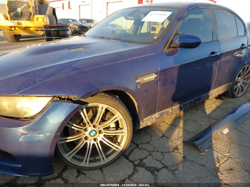 2009 BMW M3 VIN: WBSPM93549E201777 Lot: 43792804