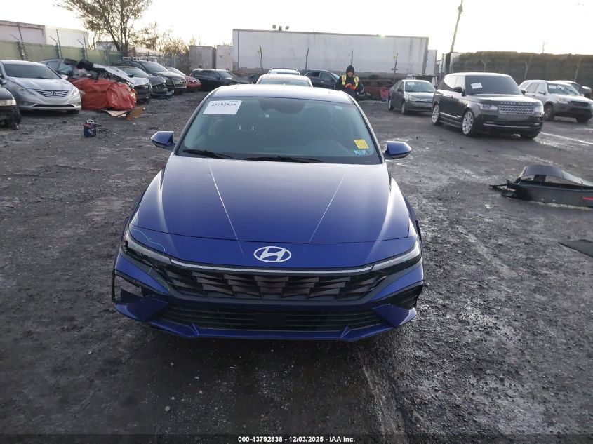 2025 Hyundai Elantra Limited VIN: KMHLP4DG6SU938275 Lot: 43792838