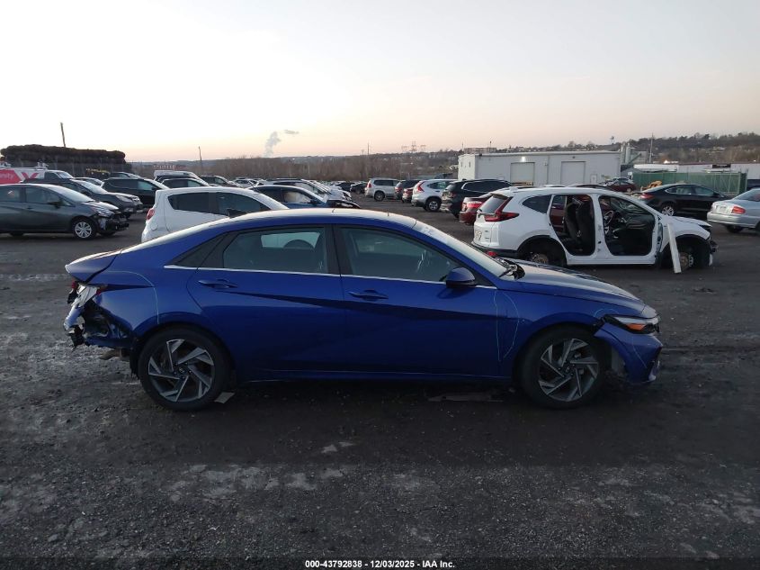 2025 Hyundai Elantra Limited VIN: KMHLP4DG6SU938275 Lot: 43792838