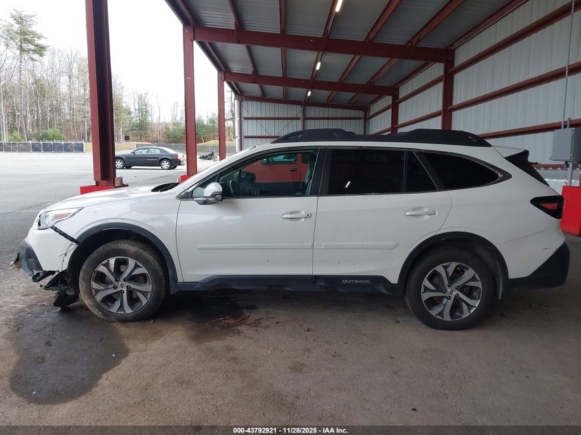 2022 Subaru Outback Limited VIN: 4S4BTAMC6N3246272 Lot: 43792921