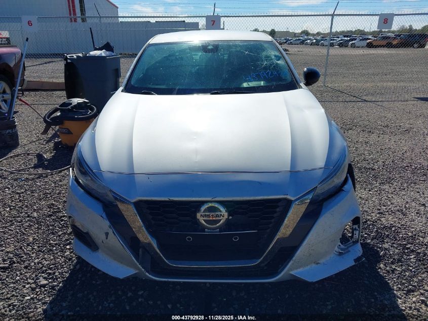 2022 Nissan Altima Sr Fwd VIN: 1N4BL4CV7NN327350 Lot: 43792928