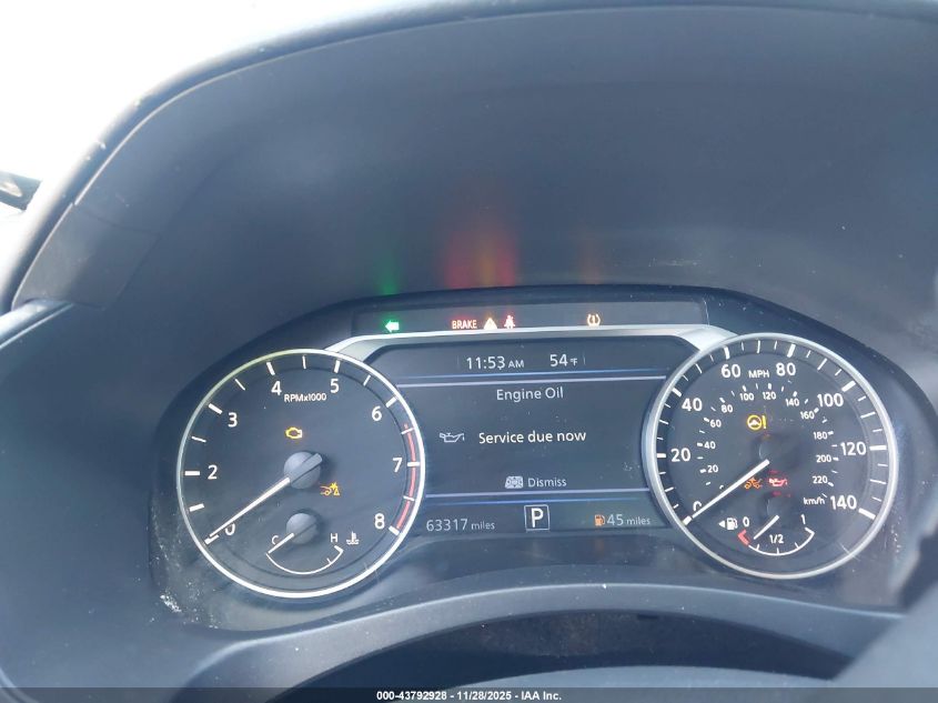 2022 Nissan Altima Sr Fwd VIN: 1N4BL4CV7NN327350 Lot: 43792928