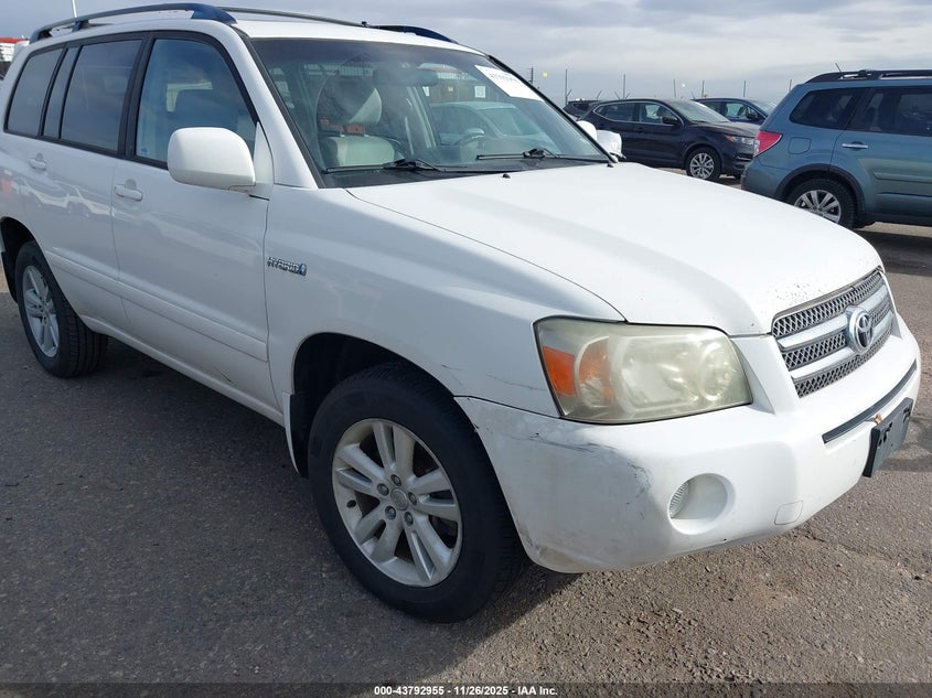 2006 Toyota Highlander Hybrid V6 VIN: JTEEW21A460026306 Lot: 43792955
