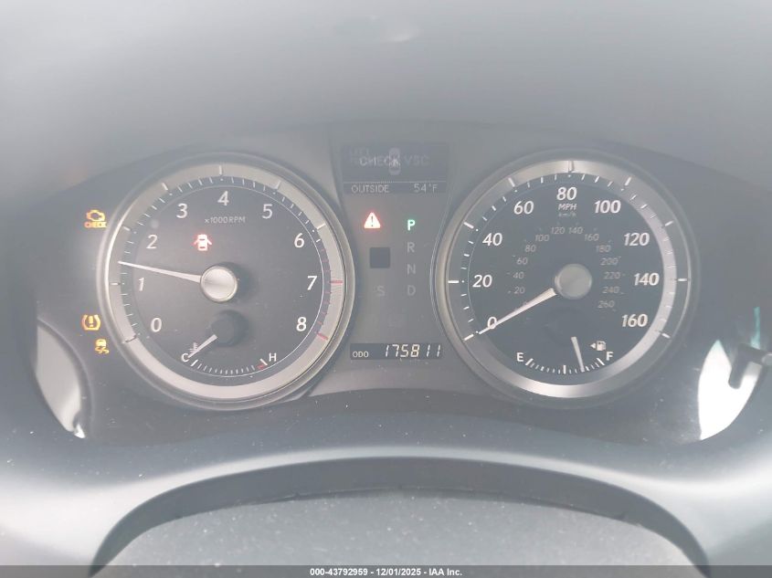 2007 Lexus Es 350 VIN: JTHBJ46G972068778 Lot: 43792959