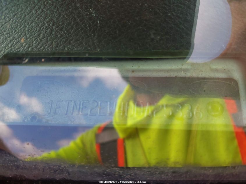 2013 Ford E-250 Commercial VIN: 1FTNE2EW4DDA25336 Lot: 43792970