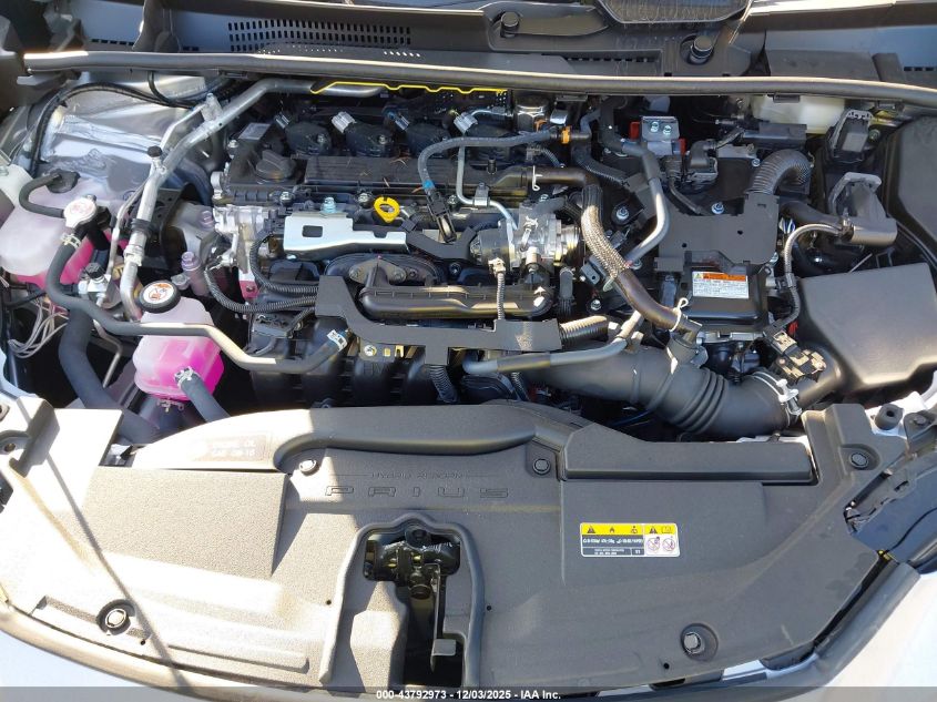 2025 Toyota Prius Xle VIN: JTDACAAUXS3060579 Lot: 43792973