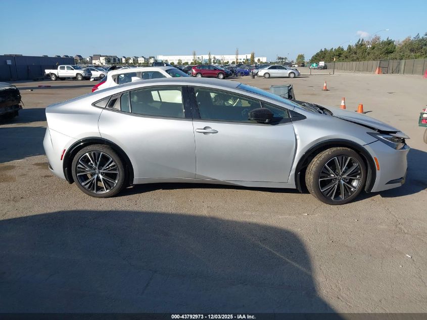 2025 Toyota Prius Xle VIN: JTDACAAUXS3060579 Lot: 43792973