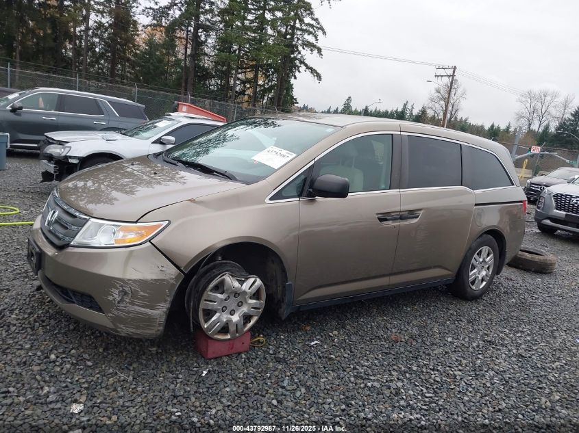 2012 Honda Odyssey Lx VIN: 5FNRL5H28CB096323 Lot: 43792987