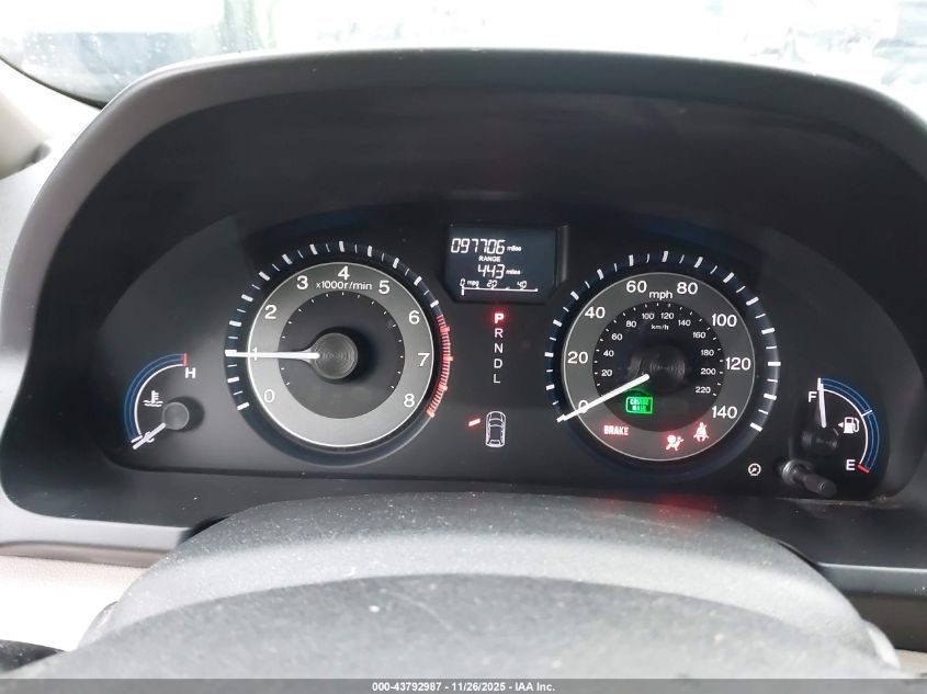 2012 Honda Odyssey Lx VIN: 5FNRL5H28CB096323 Lot: 43792987