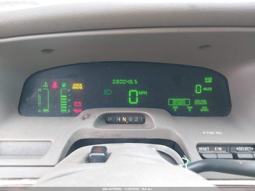 2002 Mercury Grand Marquis Ls VIN: 2MEFM75W12X639382 Lot: 43792990