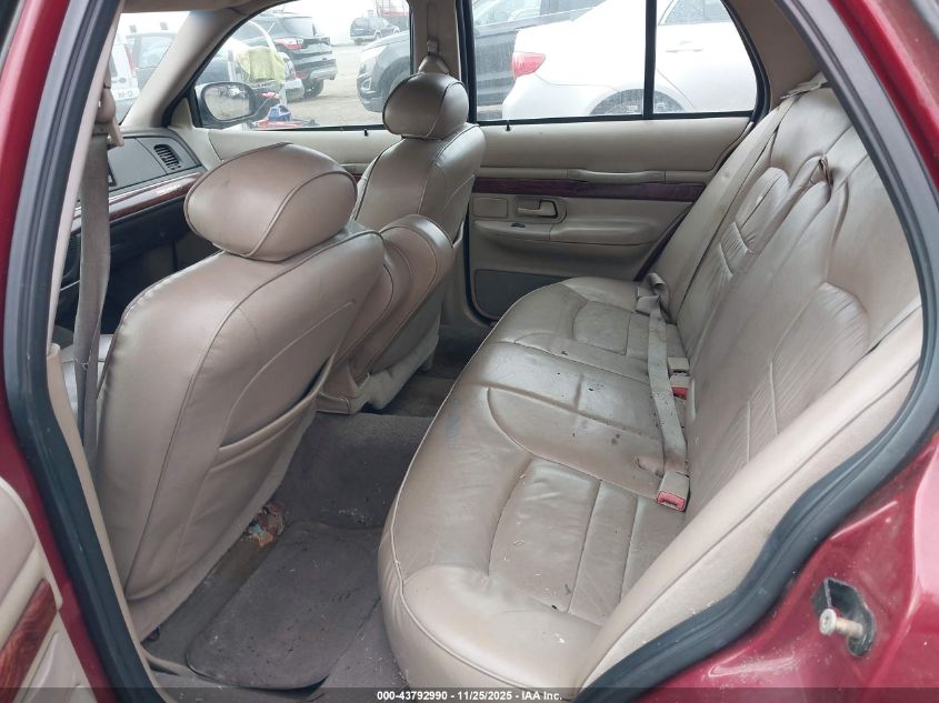 2002 Mercury Grand Marquis Ls VIN: 2MEFM75W12X639382 Lot: 43792990