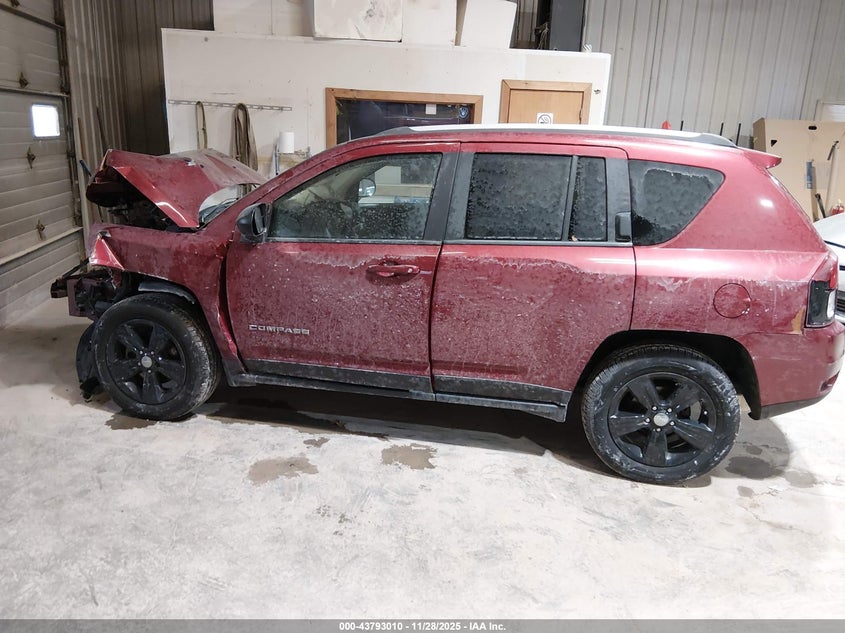 2016 Jeep Compass Sport VIN: 1C4NJDBB6GD521090 Lot: 43793010