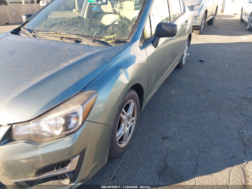 2015 Subaru Impreza 2.0I VIN: JF1GJAA68FH007511 Lot: 43793017
