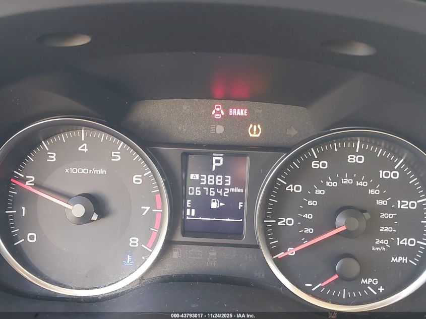 2015 Subaru Impreza 2.0I VIN: JF1GJAA68FH007511 Lot: 43793017