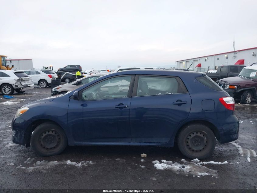 2009 Toyota Matrix S VIN: 2T1LE40E69C008365 Lot: 43793023