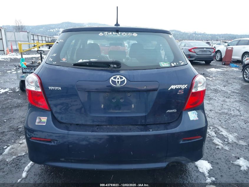 2009 Toyota Matrix S VIN: 2T1LE40E69C008365 Lot: 43793023
