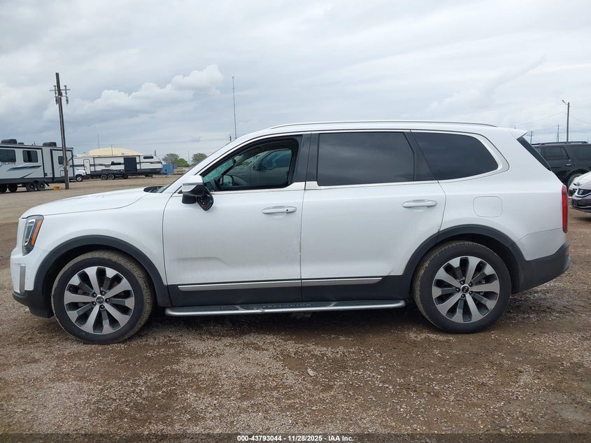 2021 Kia Telluride S VIN: 5XYP6DHC3MG162613 Lot: 43793044