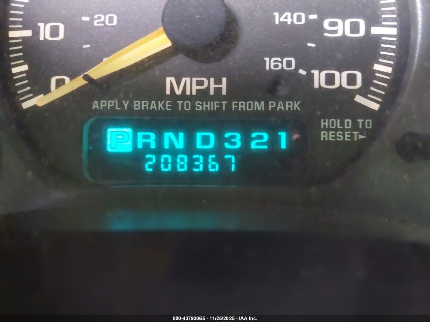 2000 GMC Sierra 1500 Sle VIN: 2GTEK19T4Y1104915 Lot: 43793065