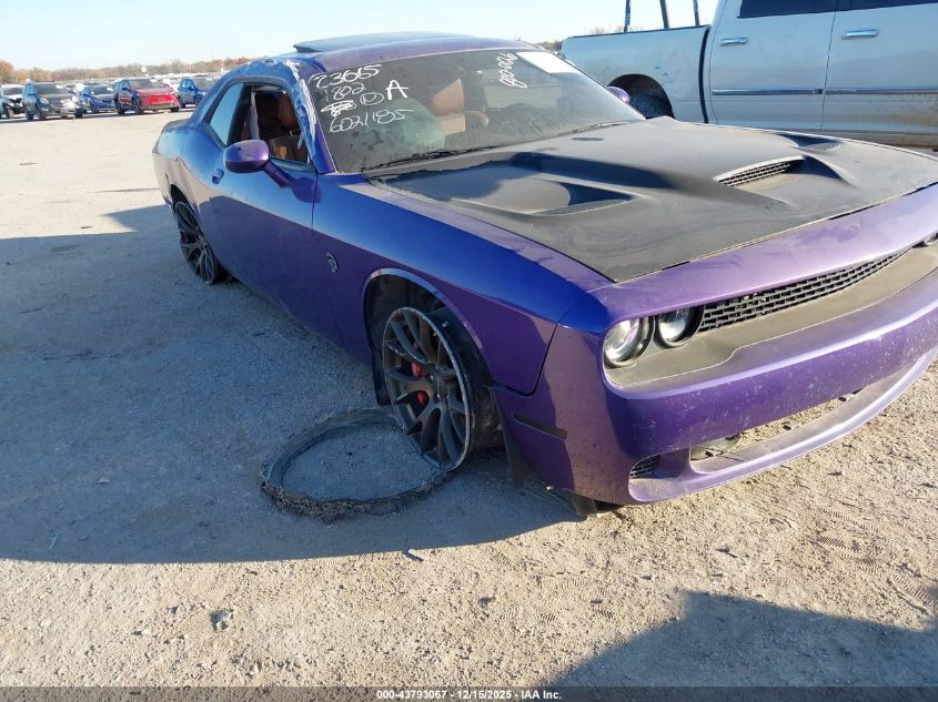2016 Dodge Challenger Srt Hellcat VIN: 2C3CDZC91GH200539 Lot: 43793067