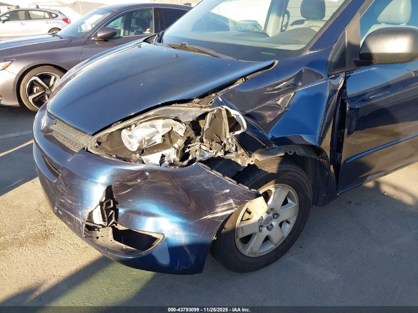 2004 Toyota Sienna Le VIN: 5TDZA23C54S046111 Lot: 43793099