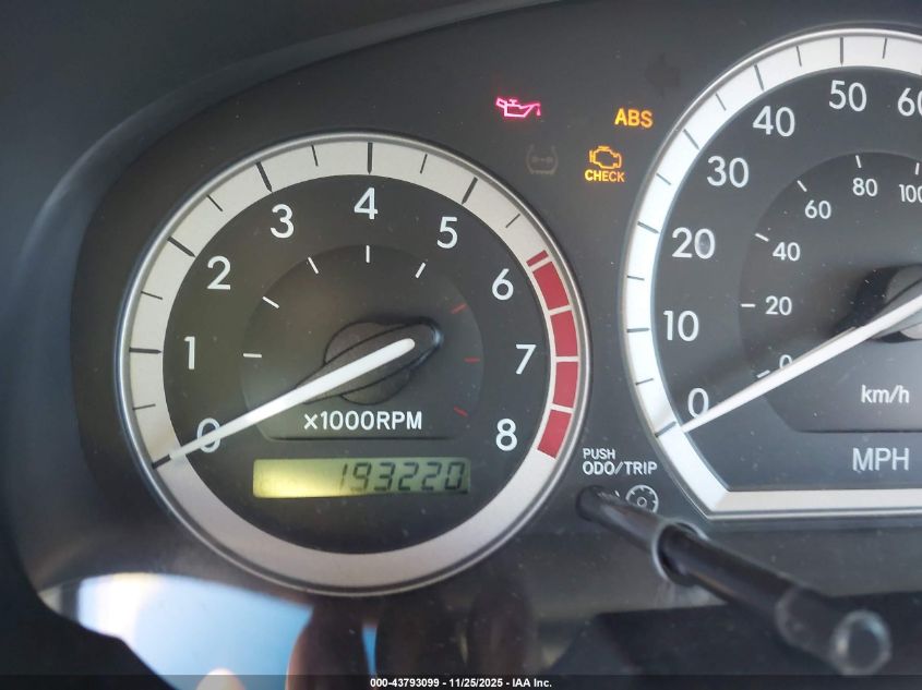 2004 Toyota Sienna Le VIN: 5TDZA23C54S046111 Lot: 43793099