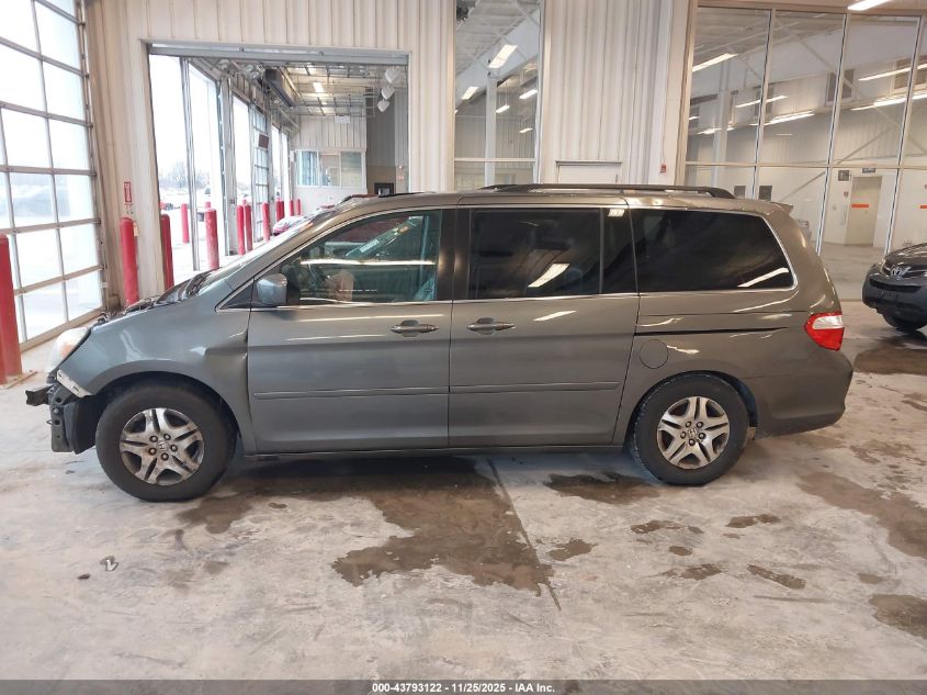 2007 Honda Odyssey Ex-L VIN: 5FNRL38737B452943 Lot: 43793122