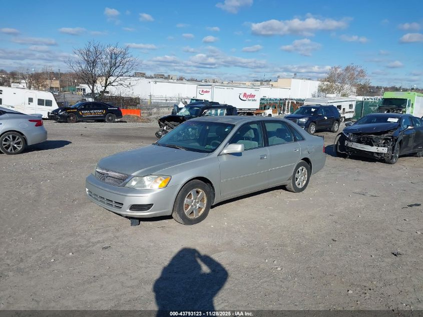 2002 Toyota Avalon Xl VIN: 4T1BF28B72U253395 Lot: 43793123