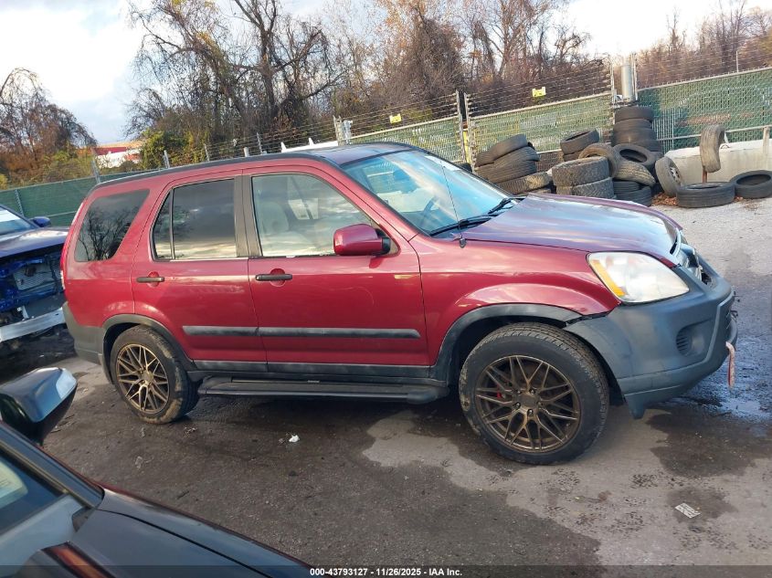 2005 Honda Cr-V Ex VIN: SHSRD78815U326843 Lot: 43793127