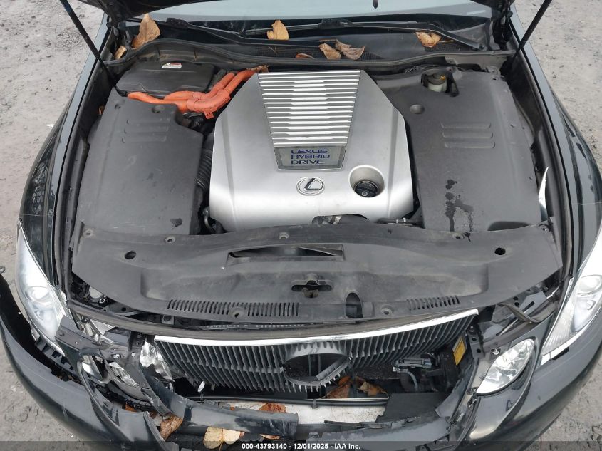 2009 Lexus Gs 450H VIN: JTHBC96SX95018873 Lot: 43793140