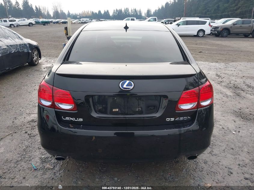 2009 Lexus Gs 450H VIN: JTHBC96SX95018873 Lot: 43793140