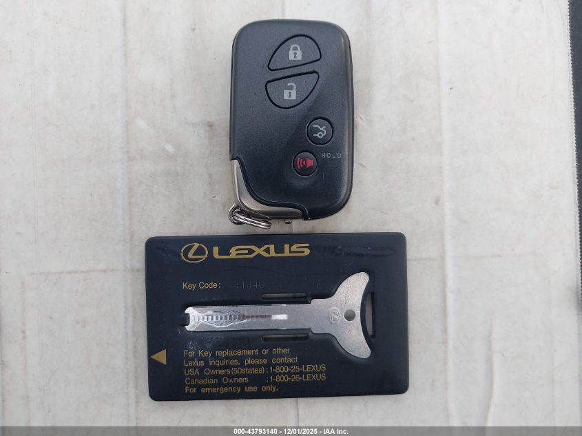 2009 Lexus Gs 450H VIN: JTHBC96SX95018873 Lot: 43793140